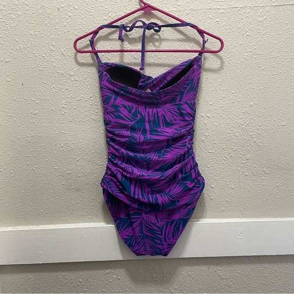 Purple & Teal Old Navy Swimsuit - Picture 3 of 6